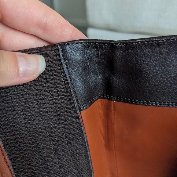 Max Studio Suede Leather Boots - Picture 9 of 9